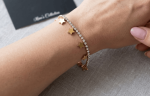 Elegant Single Layer Star Bracelet
