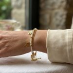 Elegant Pearl & Tree of Life Charm Double-Layer Bracelet - Image 2