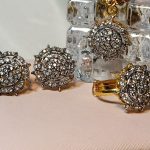 Sunburst Crystal Pavé Set