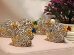 Elegant Crystal Pavé Statement Ring