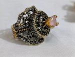 Antique Polished Gold Plated Heighted Ring - Image 2