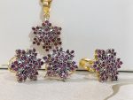 Elegant Snowflake Crystal Jewelry Set